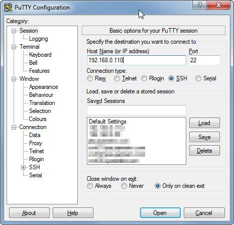 Putty-RSA-login-configuration