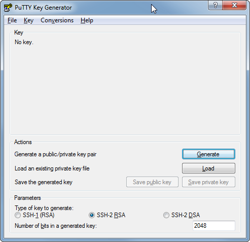 PuttyGen-Key-Generator