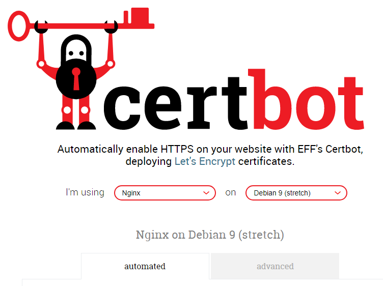 Certbot EFF